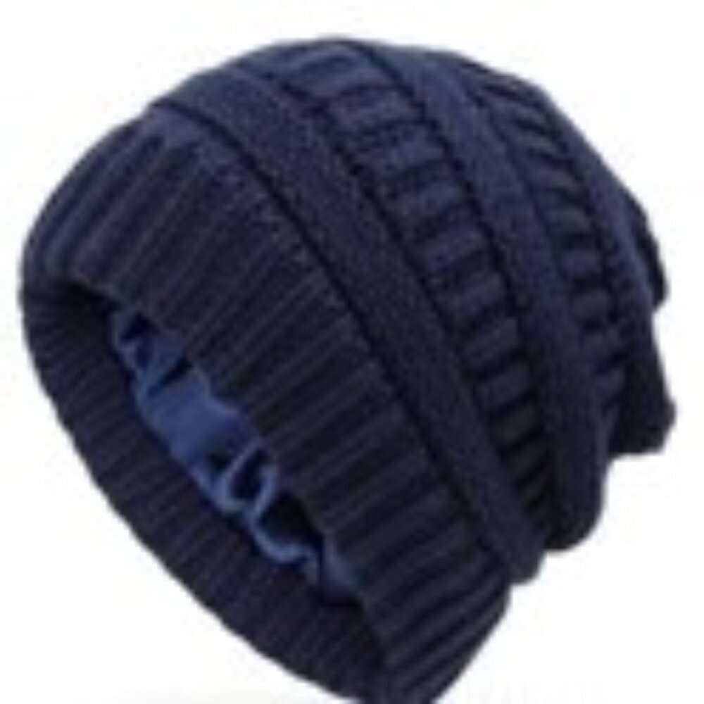 Three Comfy Lined Winter Beanies ($3.30 per hat)